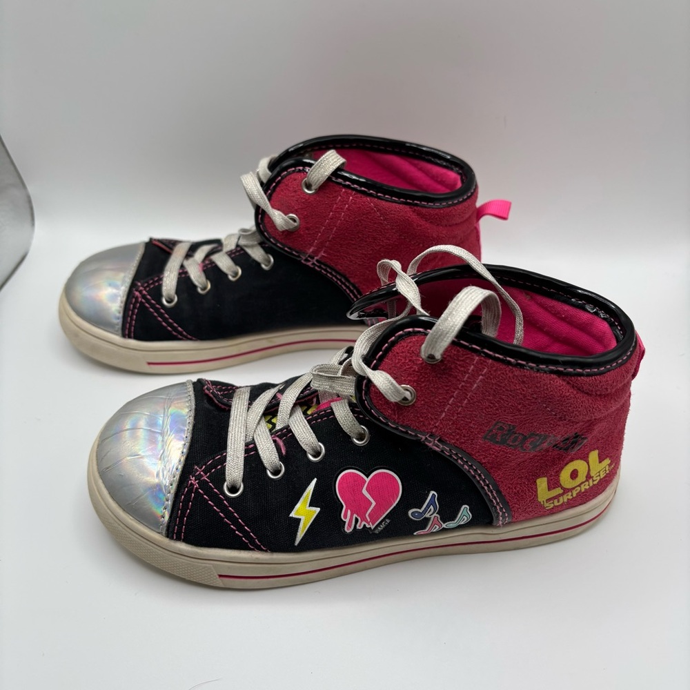 L.O.L. Surprise! Kids Sneakers - Pink, Black, and Silver
